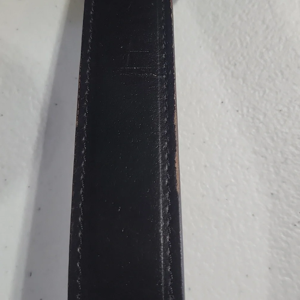 BOY'S LEVI'S Brown Black Reversible Bonded Leather Belt Size S 22-24